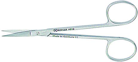 Scissors IRIS, straight, pointed, 11,5 cm