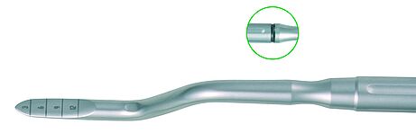 Bone spreader, bajonet 4,0 mm, green