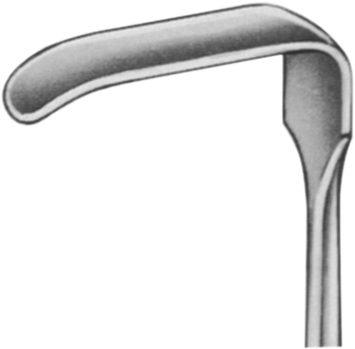 Retractors, OBWEGESER, 25 x 7 mm, 22 cm