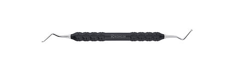 Granulation tissue excavator, Fig. 1, PEEK black