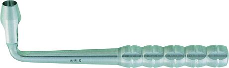 Tissue punch KEYES-TRINOVO, 90° angled, 8 cm, Ø 6 mm